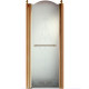 Душевая дверь Migliore Diadema 80 L 20405 профиль бронза стекло матовое с декором  (20405)