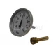 Термометр биметаллический, тип А50.10 (100 мм, алюминий), Wika 1/2 (36523046)  (36523046)