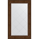 Зеркало настенное Evoform ExclusiveG 137х82 BY 4257 с гравировкой в багетной раме Состаренная бронза с орнаментом 120 мм  (BY 4257)