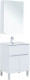 Комплект мебели для ванной Aquanet Алвита New 60 1 ящик, 2 дверцы, белый матовый (00274529)  (00274529)