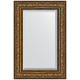 Зеркало настенное Evoform Exclusive 90х60 BY 3427 с фацетом в багетной раме Виньетка состаренная бронза 109 мм  (BY 3427)