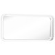 Зеркало в ванную Creavit Pion 118 PN1120.01.BB с подсветкой белое прямоугольное  (PN1120.01.BB)