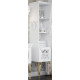 Шкаф-пенал в ванную Corozo Таормина 40 SD-00000306 белый  (SD-00000306)
