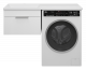 Тумба Brevita Enfida 60 под стиральную машину подвесная (белая) ENF-09060-011Я (с раковиной слева)  (УТ000016089)