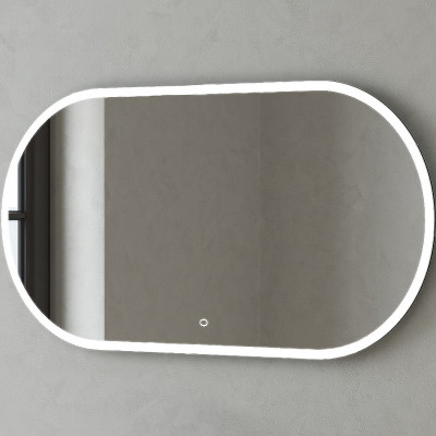 Зеркало в ванную Corozo Европа 120 LED SD-00000842 с подсветкой с сенсорным выключателем округлое
