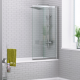 WasserKRAFT Main 41S02-100 WasserSchutz стеклянная шторка для ванны  (41S02-100WS)