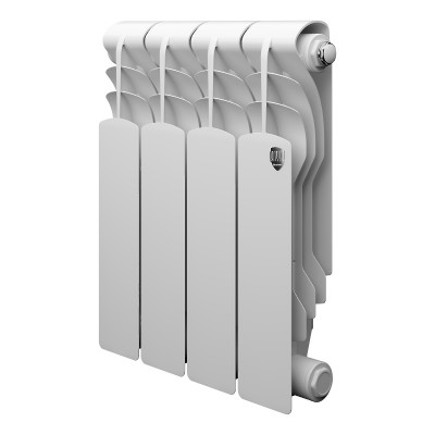 Радиатор биметалл Royal Thermo Revolution Bimetall 350 – 4 секций (RTRB35004)