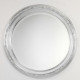 CAPRIGO PL301-S зеркало настенное в раме, круглое, серебро CAPRIGO PL301-S зеркало настенное в раме, круглое, серебро (PL301-CR)