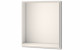 Зеркало со встроенной LED подсветкой, системой Антизапотевания, реверсивное 98x90 CEZARES Bianco opaco 45046  (45046)