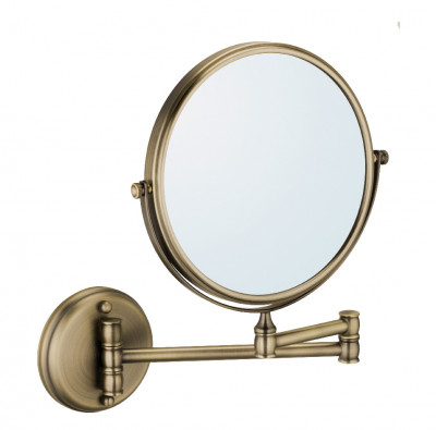Зеркало FIXSEN Antik косметическое настенное (FX-61121), цвет античная латунь