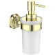 Дозатор жидкого мыла настенный Aquatek Классик AQ4505PG золото  (AQ4505PG)