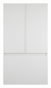 Шкаф для ванной Misty Амур 60 над стиральной машиной с Б/К белый 60х110 (Э-Ам08060-012Бк)  (Э-Ам08060-012Бк)