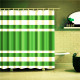 Штора для ванной Primanova Velvet, 180х200 PLE (зеленый) DR-80006  (DR-80006)