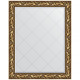Зеркало настенное Evoform ExclusiveG 124х99 BY 4371 с гравировкой в багетной раме Византия золото 99 мм  (BY 4371)