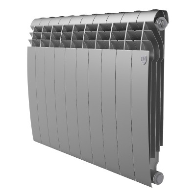 Радиатор Royal Thermo BiLiner 500 Silver Satin - 10 секций (RTBSS50010)