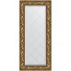 Зеркало настенное Evoform ExclusiveG 128х59 BY 4070 с гравировкой в багетной раме Византия золото 99 мм  (BY 4070)