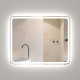 Зеркало подвесное для ванной Onika Магна 100 с LED подсветкой (210018)  (210018)