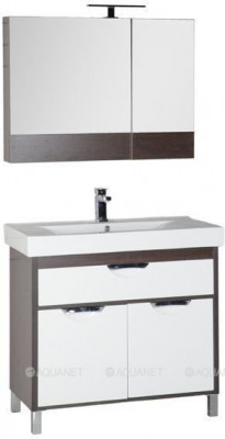 Комплект мебели для ванной Aquanet Гретта 90 венге камерино (00172720)