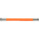 Излив для смесителя Haiba HB7180-16 гибкий (нерж сталь силикон) оранжевый  (HB7180-16)