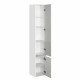 Шкаф - колонна Aquaton Стоун R белый (1A228403SX01R), для ванной  (1A228403SX01R)