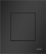 TECEnow Панель смыва писсуара пластиковая с картриджем, цвет черный матовый (9242406)  (9242406)