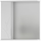Зеркало со шкафом в ванную Volna Adel 70 L zsADEL70.L-01 с подсветкой белое прямоугольное  (zsADEL70.L-01)