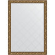 Зеркало настенное Evoform ExclusiveG 188х134 BY 4500 с гравировкой в багетной раме Византия золото 99 мм  (BY 4500)