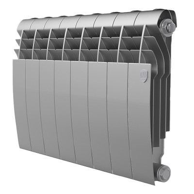 Радиатор Royal Thermo BiLiner 350 /Silver Satin - 8 секций (RTBSS35008)