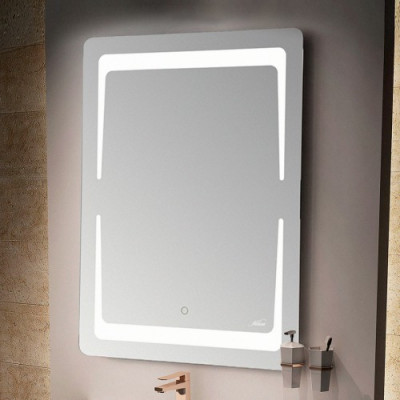 Зеркало в ванную с LED-подсветкой MELANA-6080 MLN-LED018 прямоугольное 600х800