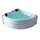 Акриловая ванна GEMY G9041 K 150х150х74 см с гидромассажем, белая  (G9041 K)