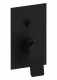Встраиваемый смеситель для душа Paffoni Tilt 2 выхода черный матовый TI015NO/M  (TI015NO/M)