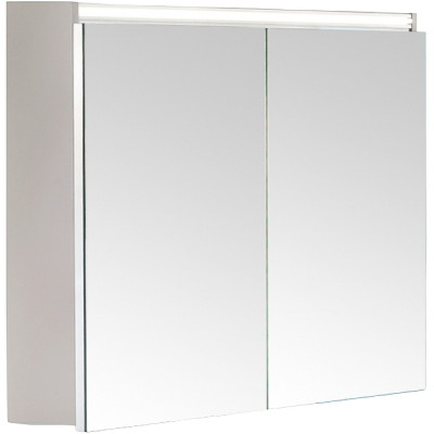Зеркальный шкаф для ванной Boheme Armadi Art Vallessi 100 546-C с подсветкой кашемир матовый