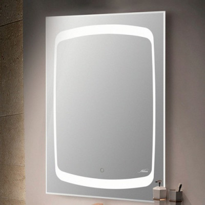Зеркало в ванную с LED-подсветкой MELANA-6080 MLN-LED024 прямоугольное 600х800