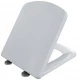 Крышка-сиденье для унитаза Allen Brau Liberty с микролифтом, белый (4.33006.20)  (4.33006.20)