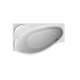 Ванна акриловая Marka One GRACIA 160x95 L асимметричная 195 л белая (01гр1695л)  (01гр1695л)