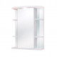 Зеркальный шкафчик Onika Глория 60 белый, правый, с подсветкой (206008)  (206008)