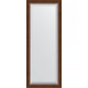 Зеркало настенное Evoform Exclusive 142х57 BY 1167 с фацетом в багетной раме Орех 65 мм  (BY 1167)