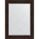 Зеркало настенное Evoform ExclusiveG 106х79 BY 4205 с гравировкой в багетной раме Темный прованс 99 мм  (BY 4205)