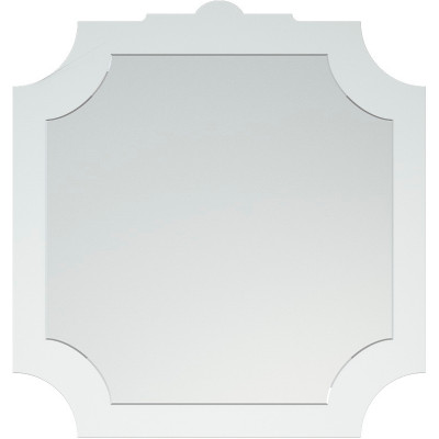 Зеркало подвесное Corozo Манойр 85 SD-00000980 белое прямоугольное
