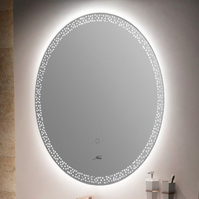Зеркало в ванную с LED-подсветкой MELANA-600 MLN-LED088 круглое