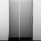 Душевая дверь WasserKRAFT Dinkel 130 58R30 стекло прозрачное профиль хром  (58R30)