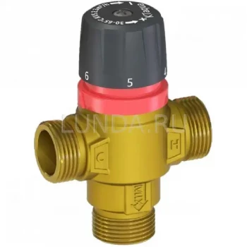 Термостатический смесительный клапан для систем отопления и ГВС RVM, НР, центральное смешивание, Rommer 1 (RVM-1131-236525)