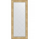 Зеркало настенное Evoform ExclusiveG Floor 207х87 BY 6338 с гравировкой в багетной раме Состаренное серебро с орнаментом 120 мм  (BY 6338)