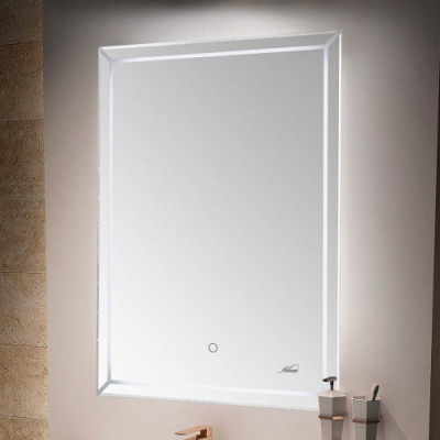 Зеркало в ванную с LED-подсветкой MELANA-5070 MLN-LED192 прямоугольное 500х700