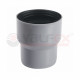 Переход с чугуна на пластик с манжетой для внутренней канализации VALFEX 50/75 серый (23050075М)  (23050075М)
