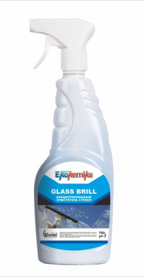 Ekokemika Glass Brill средство для мытья стекол и зеркал, 0.75 л