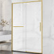 Душевая дверь Vincea Slim Soft 140 VDS-1SS140CLG пр-ль брашированное золото стекло прозрачное  (VDS-1SS140CLG)
