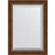 Зеркало настенное Evoform Exclusive 72х52 BY 1127 с фацетом в багетной раме Орех 65 мм  (BY 1127)