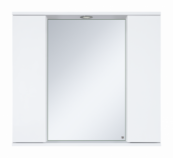 Зеркальный шкаф Misty Лира - 80 белый П-Лир04080-013