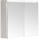 Зеркальный шкаф для ванной Armadi Art Vallessi 546-C 100х65 см, кашемир матовый  (546-C)